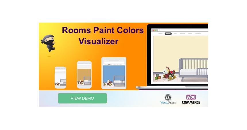 Room Paint Colors Visualizer Plugin | WooCommerce WordPress