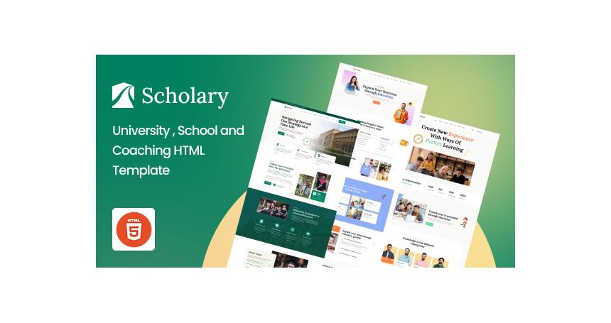 Scholary - University, School and Coaching HTML Template