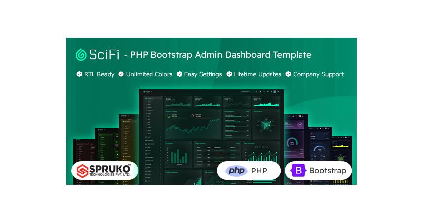 SCIFI - PHP Bootstrap Admin Dashboard Template