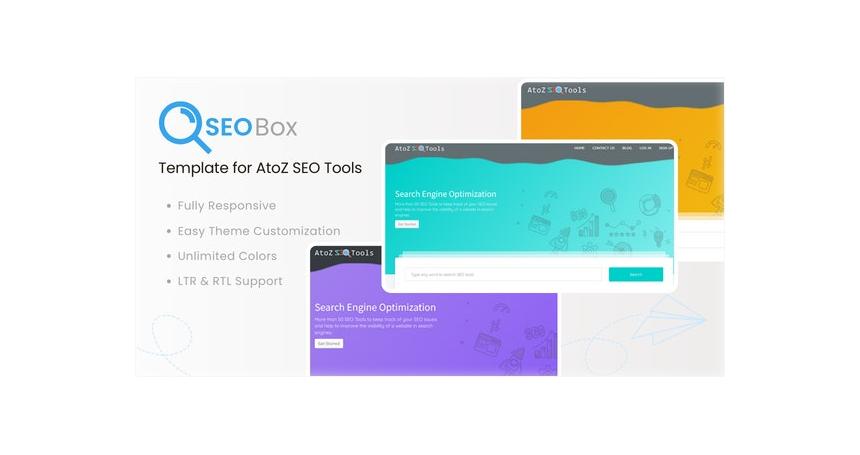 SEOBox Template for AtoZ SEO Tools V1.0