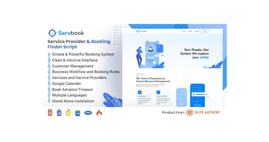 Servbook - Appointment Management System & Booking Software For Doctor, Spa & Saloon