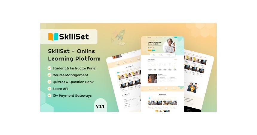 SkillSet - Online Learning Platform V1.1.0