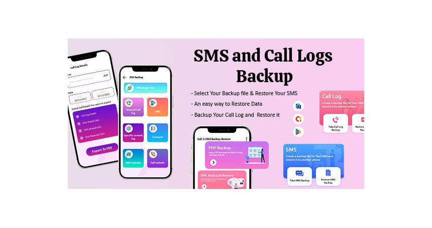 SMS And Call Logs Backup - General Call Log - PDF Contact list - Recover Deleted Message