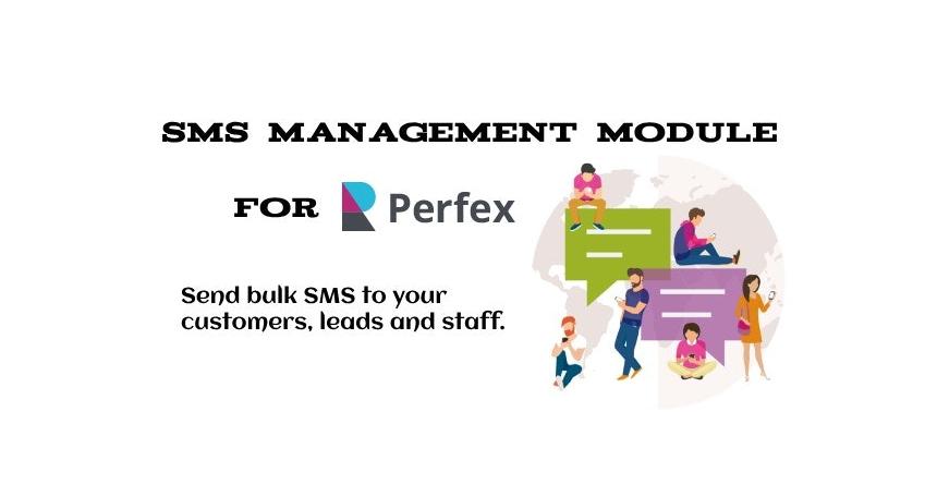 SMS Management Module for Perfex CRM