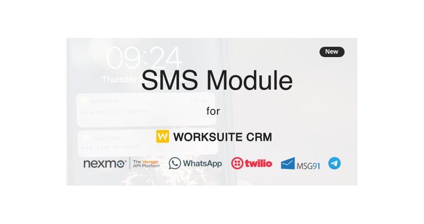 SMS Module For Worksuite CRM