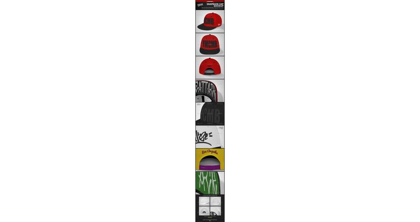 Snapback Cap Mockup