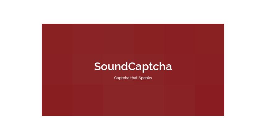 SoundCaptcha - Captcha that speaks.