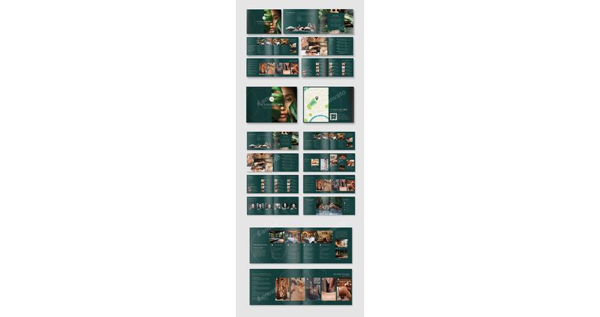 Spa & Wellness Brochure Template