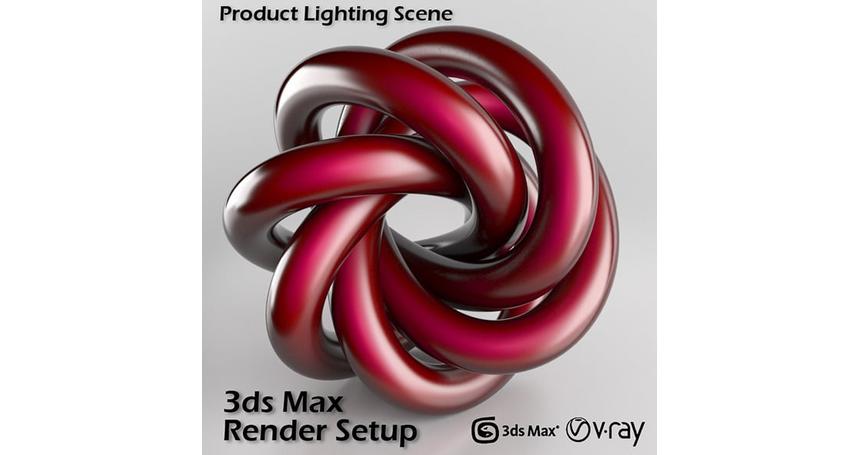 Studio Scene Setup for 3ds Max & V-Ray