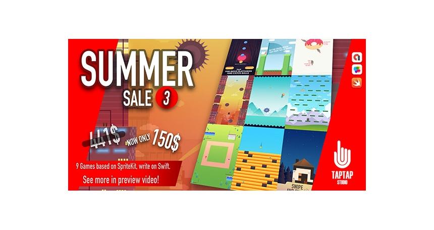 SUMMER SALE - 3st BUNDLE - 9 GAMES