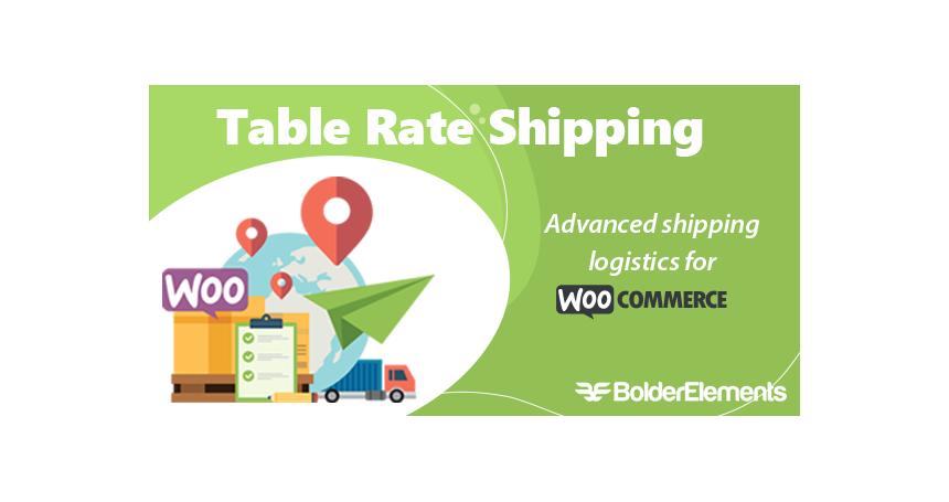 Table Rate Shipping for WooCommerce