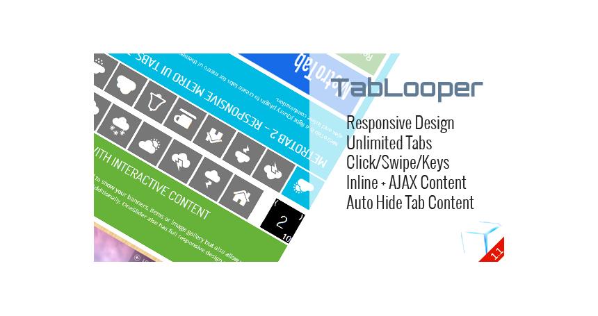 TabLooper - Responsive Loop Tab Metro UI