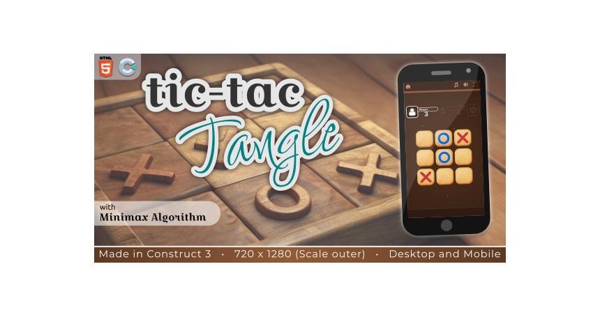 Tic-Tac-Tangle - HTML5 Puzzle game