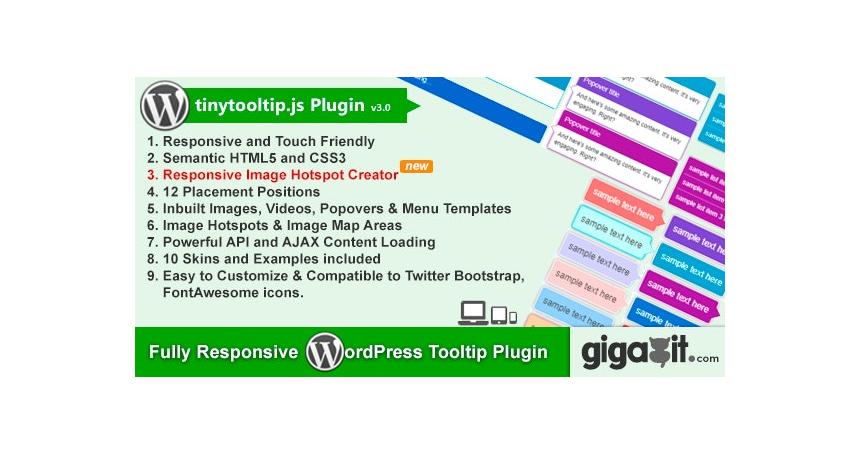 Tinytooltip.js - Responsive WordPress Tooltip Plugin