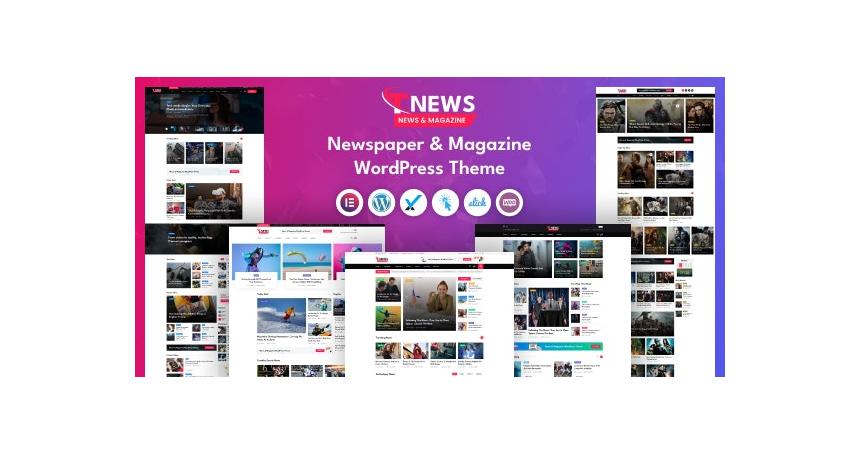 TNews - News & Magazine WordPress Theme