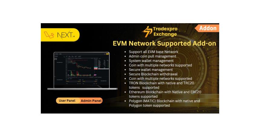 Tradexpro-EVM Network Supported Addon