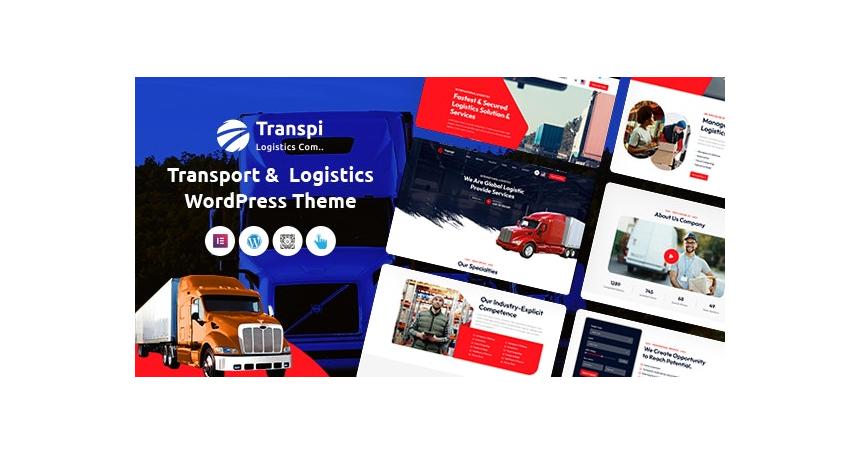 Transpi - Logistics and Transportation WordPress Theme