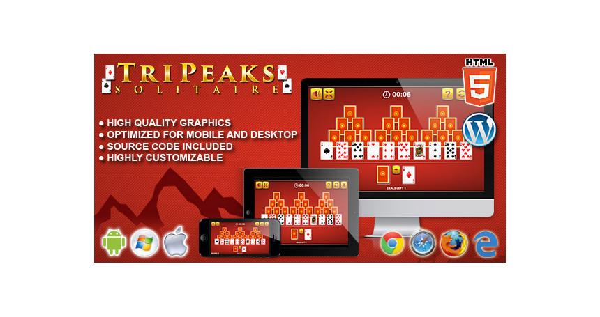 Tripeaks Solitaire - HTML5 Solitaire Game