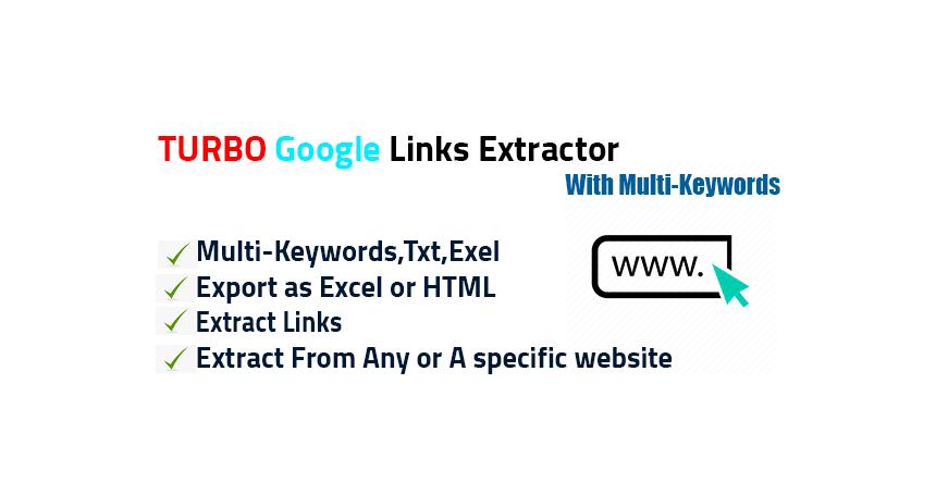 Turbo Google Links Extractor pro