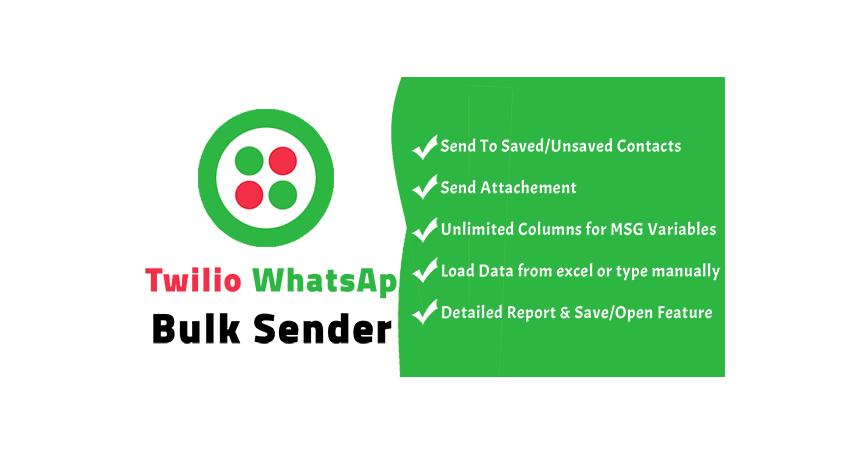 Twilio WhatsApp Bulk Sender