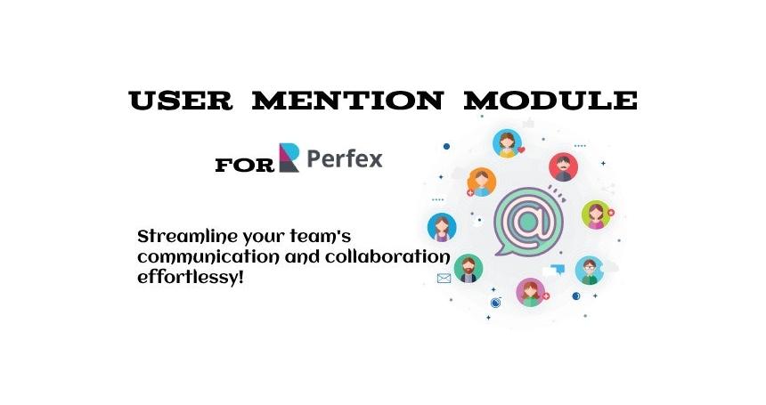 User Mention Module for Perfex CRM