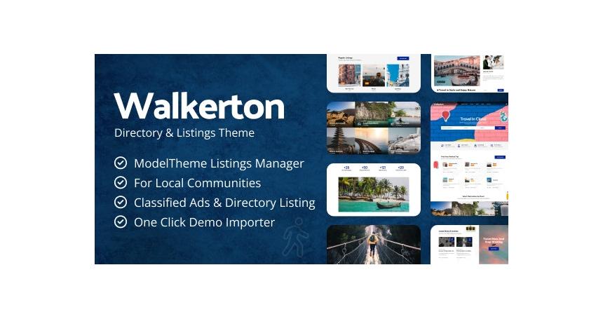 Walkerton - Directory & Listing, Travel WordPress Theme