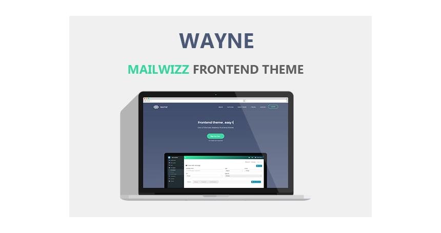 Wayne Mailwizz Frontend Theme