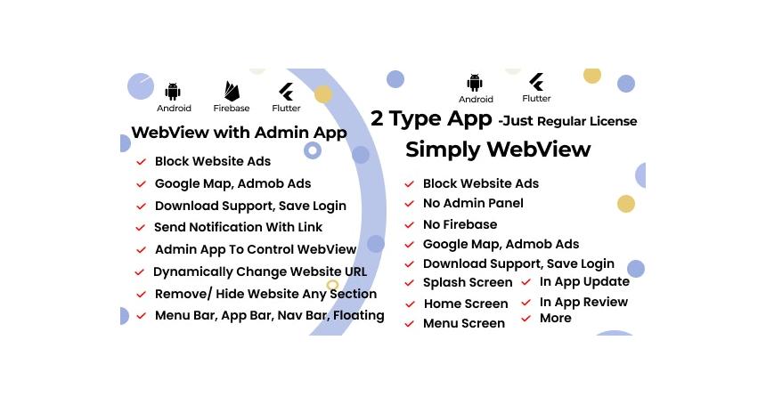 Webview - WebView with Admin App | Real-Time Customizable WebView And Simple WebView V10