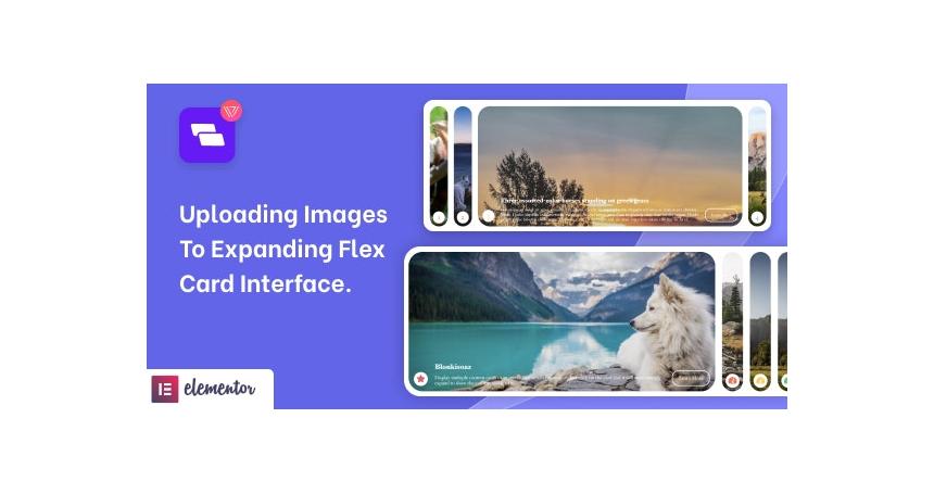 Wiloke Expanding Flex Cards Elementor Addon