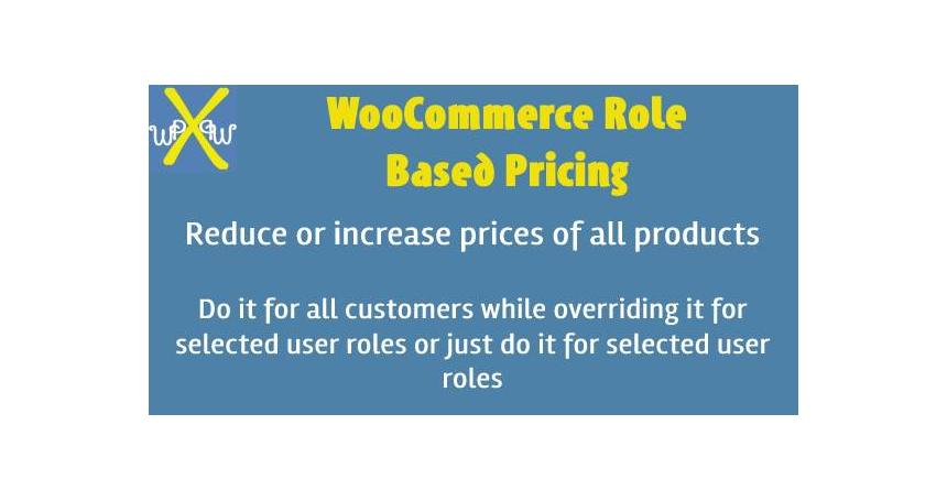 WooCommerce Role Based Pricing