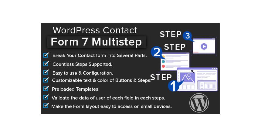 WordPress Contact Form 7 Multistep