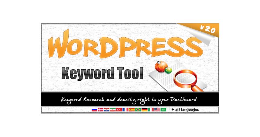 Wordpress Keyword Tool Plugin