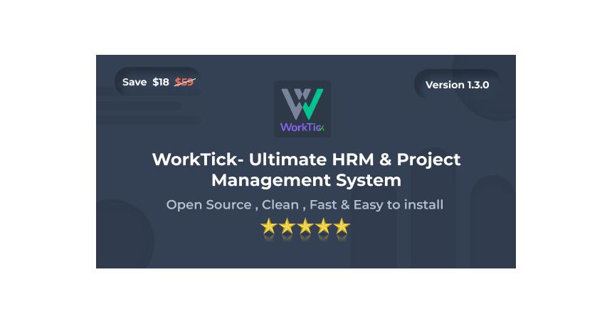 WorkTick -  HRM & Project Management