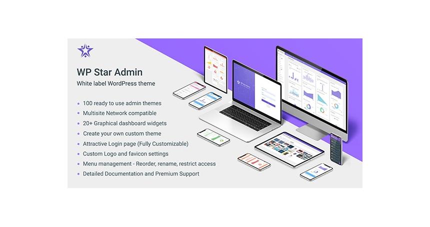 WP Star - White Label WordPress Admin Theme