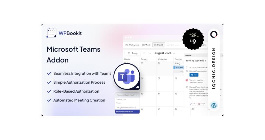 WPBookit - Microsoft Teams (Addon)