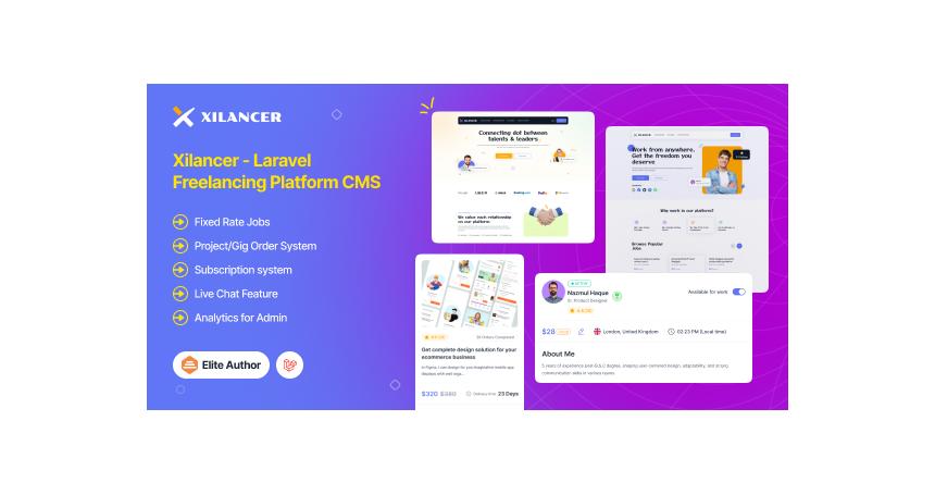 Xilancer – Freelancer Marketplace Platform with Services & Projects