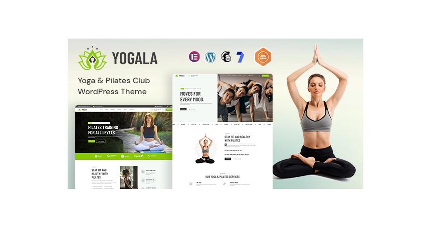 Yogala - Yoga & Pilates Club WordPress Theme