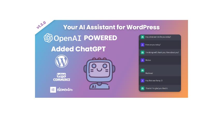 Your AI Assistant for WordPress - OpenAI - ChatGPT