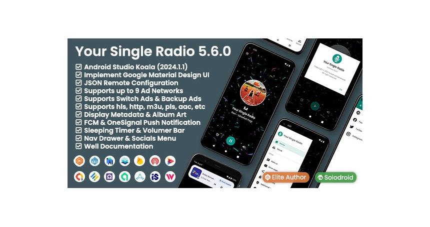 Your Radio App (Single Station)