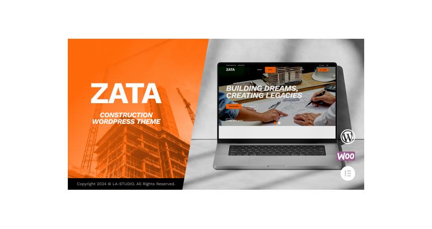 Zata - Construction WordPress Theme