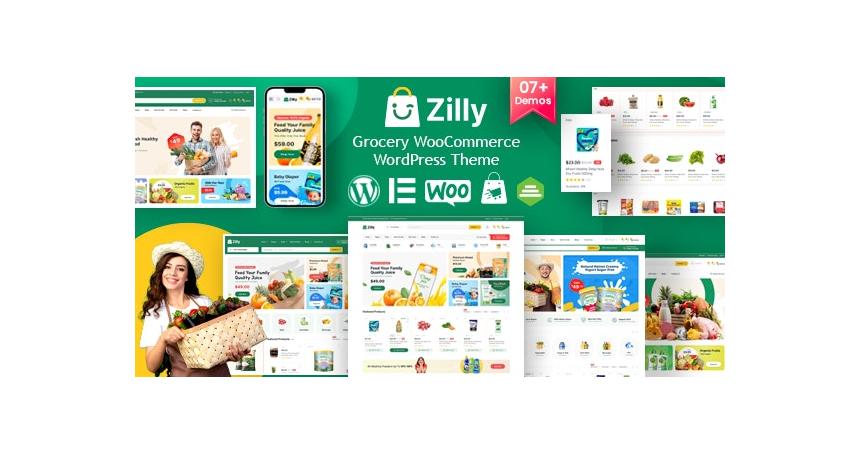 Zilly - Grocery Store WooCommerce WordPress Theme