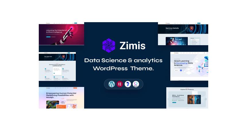 Zimis - Data Science & Analytics WordPress Theme